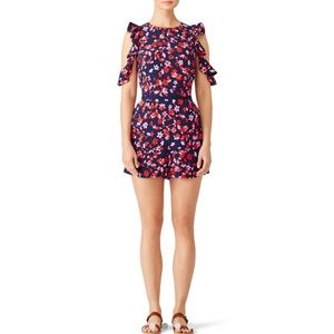 Draper James Painterly Romper Size 4